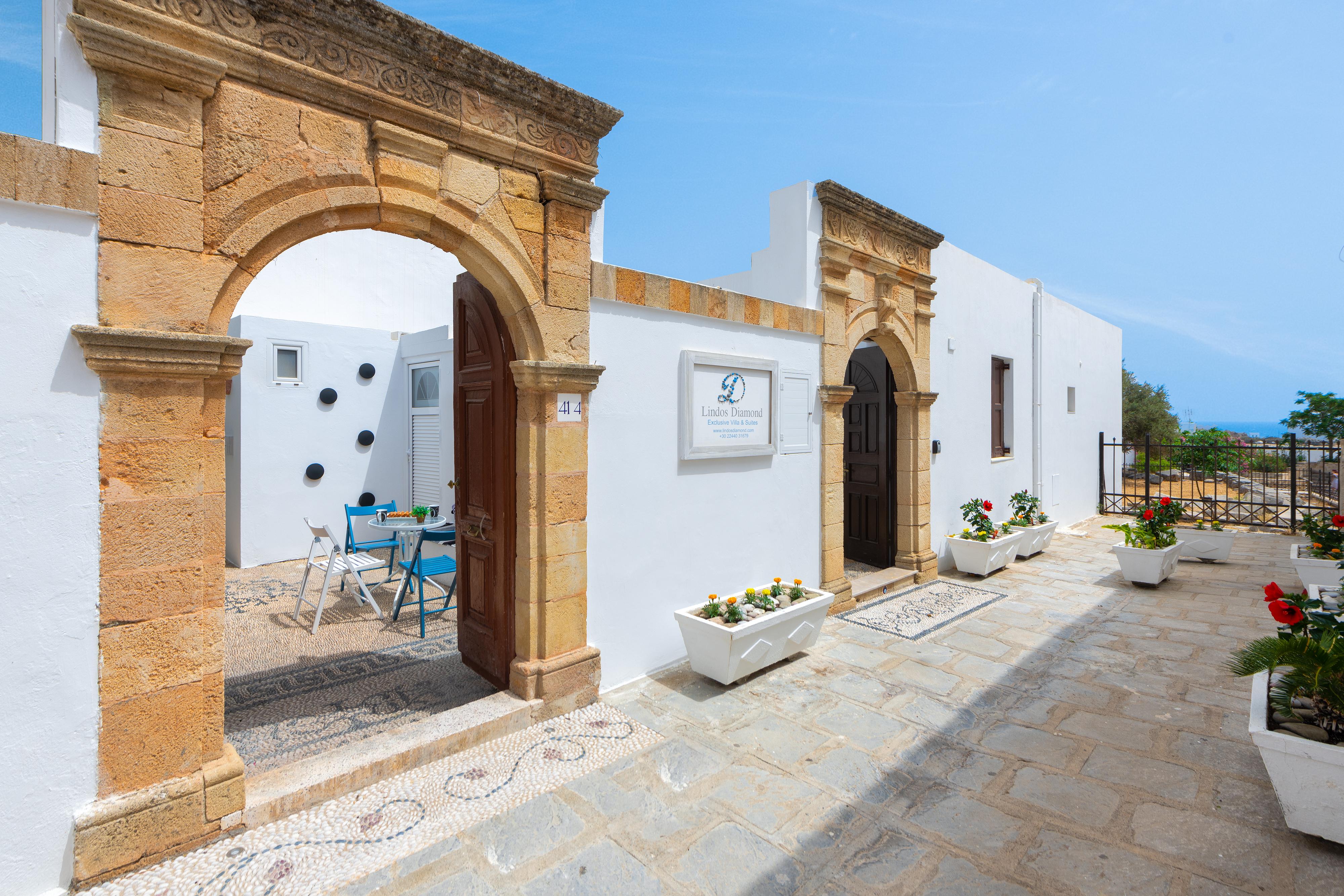 Lindos Citrin Studios Exterior foto